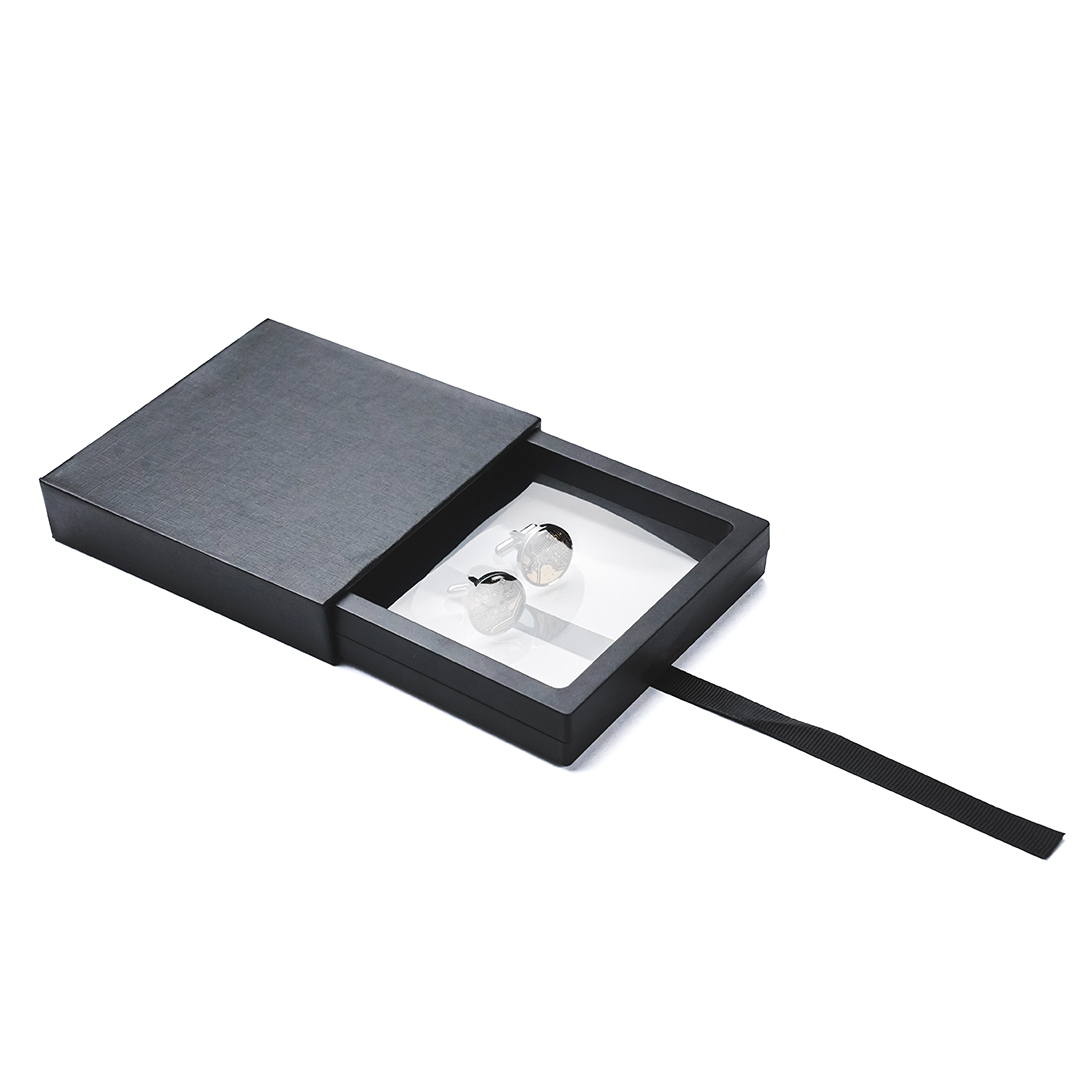 Circuit Board Cufflinks, Computer Nerd Cuff Links, Novelty Accessories for Men - Stainless Steel, Resin